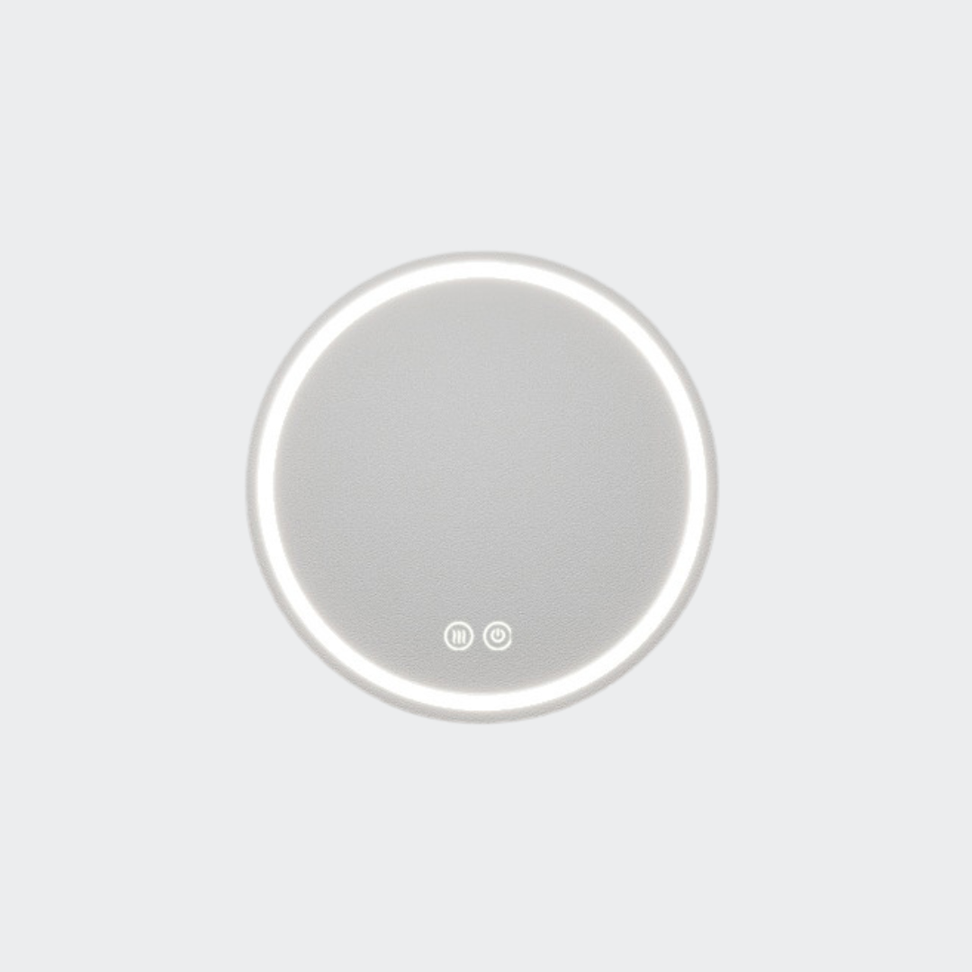 M04 LED Antifog - Round Mirror
