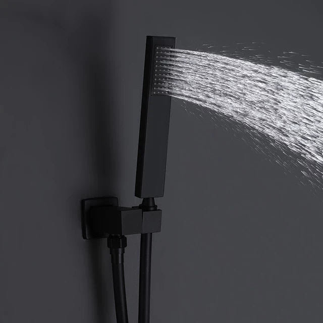 2 Way Thermostatic Shower Set - Square