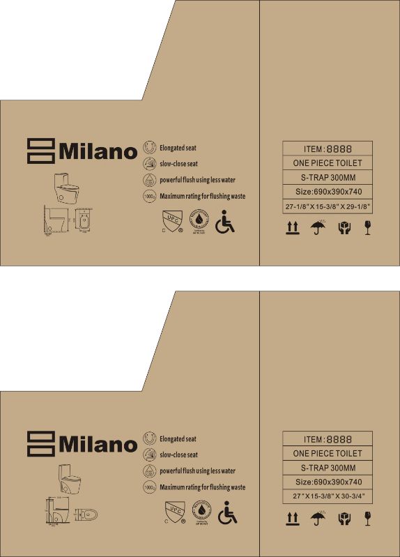 T2140 One Piece Toilet