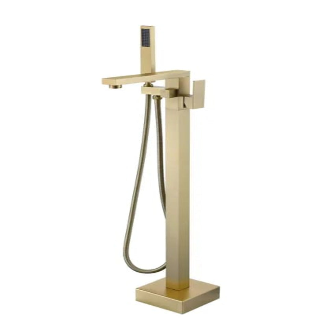 Free Standing Bathtub Faucet - Square