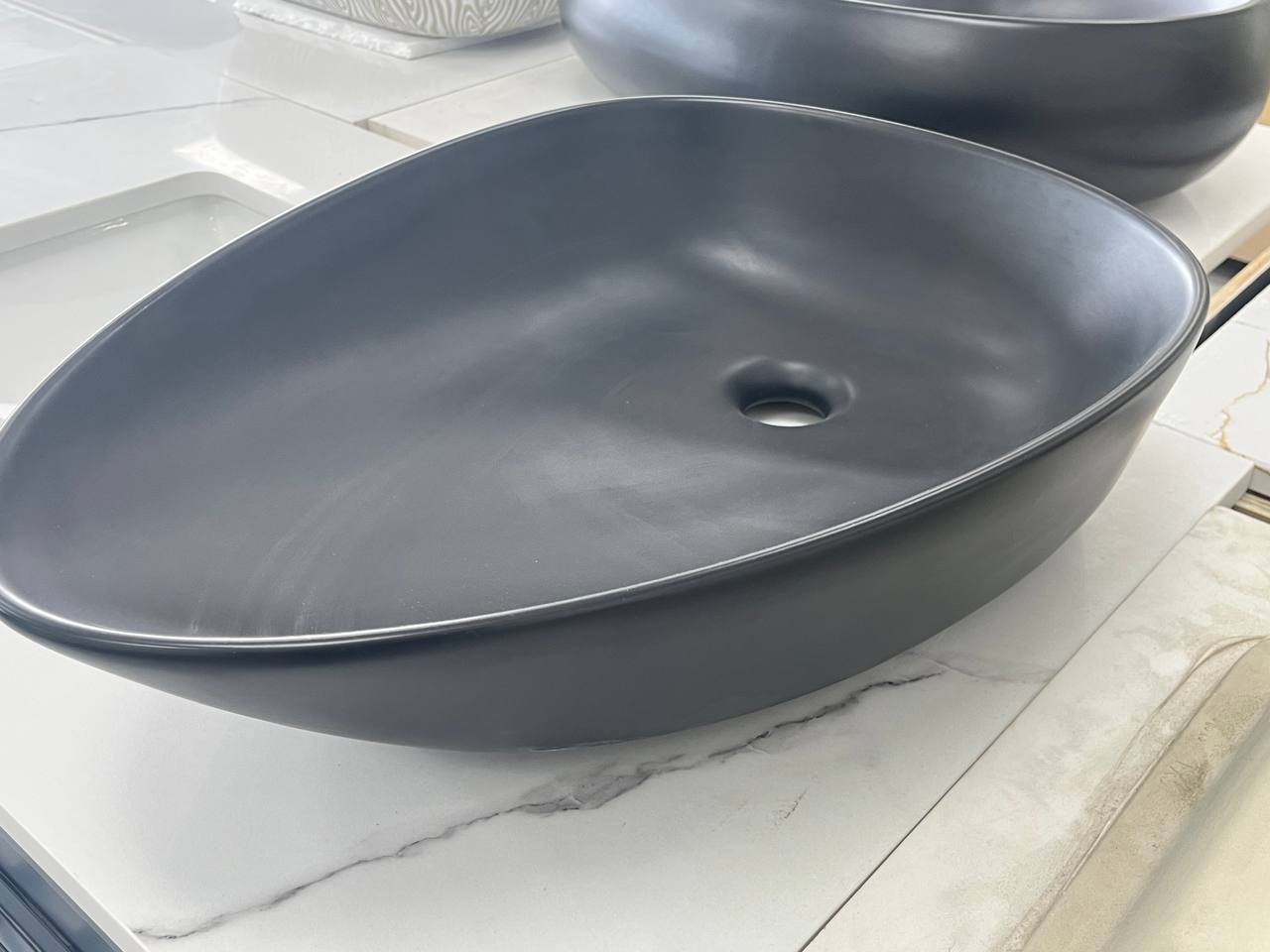 DVS17 Ceramic Vessel Sink Matt Black (Final Sale)