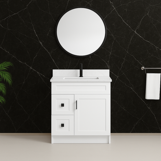 30'' MDF with Drawers