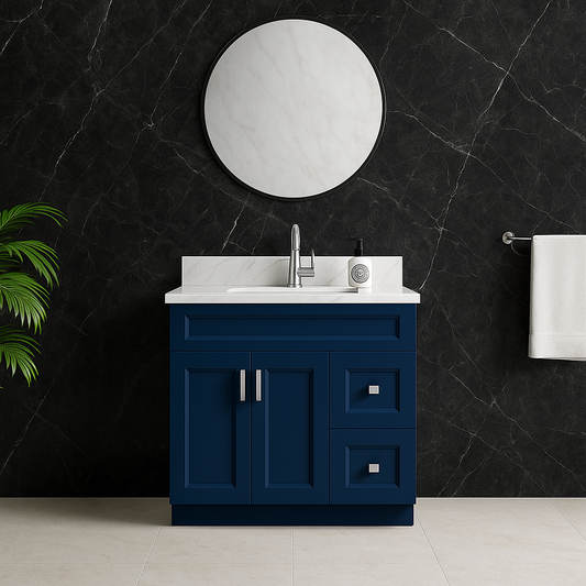 42'' 2 door 2 drawer vanity
