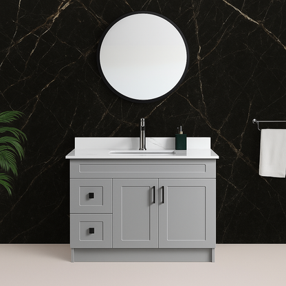 42'' MDF with Drawers