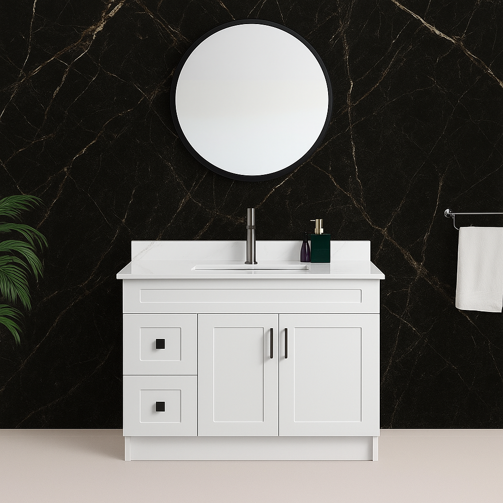 36'' MDF with Drawers