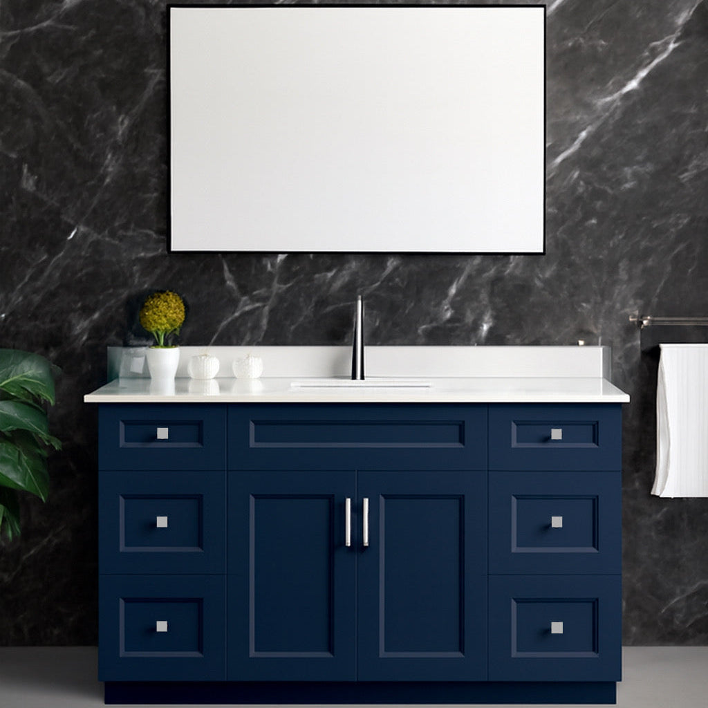 72'' Solid Wood - Single Sink