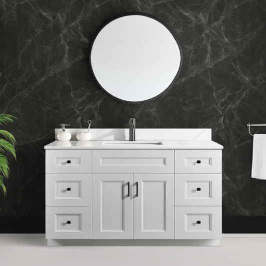 60'' Solid Wood - Single Sink