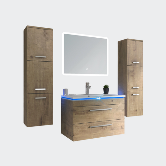 24'' / 30'' / 36'' Floating Vanity with LED Light