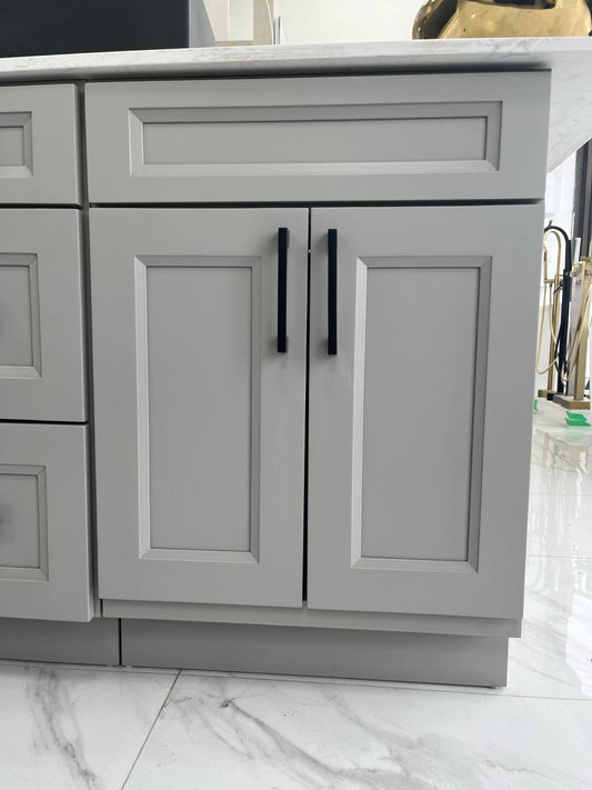 DV09 Vanity Solid Wood Grey 24" (Final Sale)