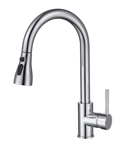 Sleek Pull-Down Kitchen Faucet (S308)