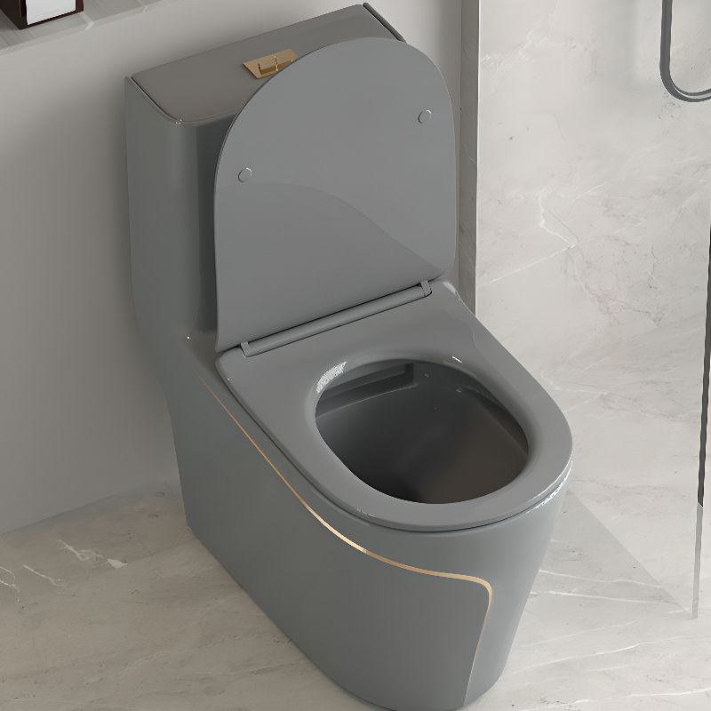 T2260 - Grey & Gold One Piece Toilet