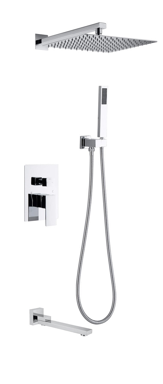 T3013 Square Shower Set