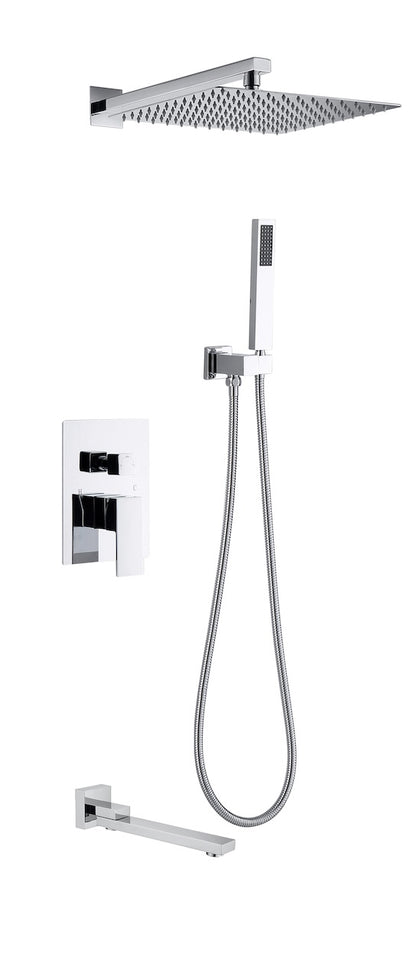 T3013 Square Shower Set