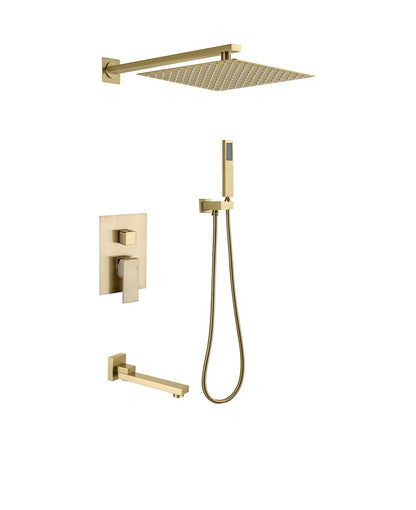 T3013 Square Shower Set