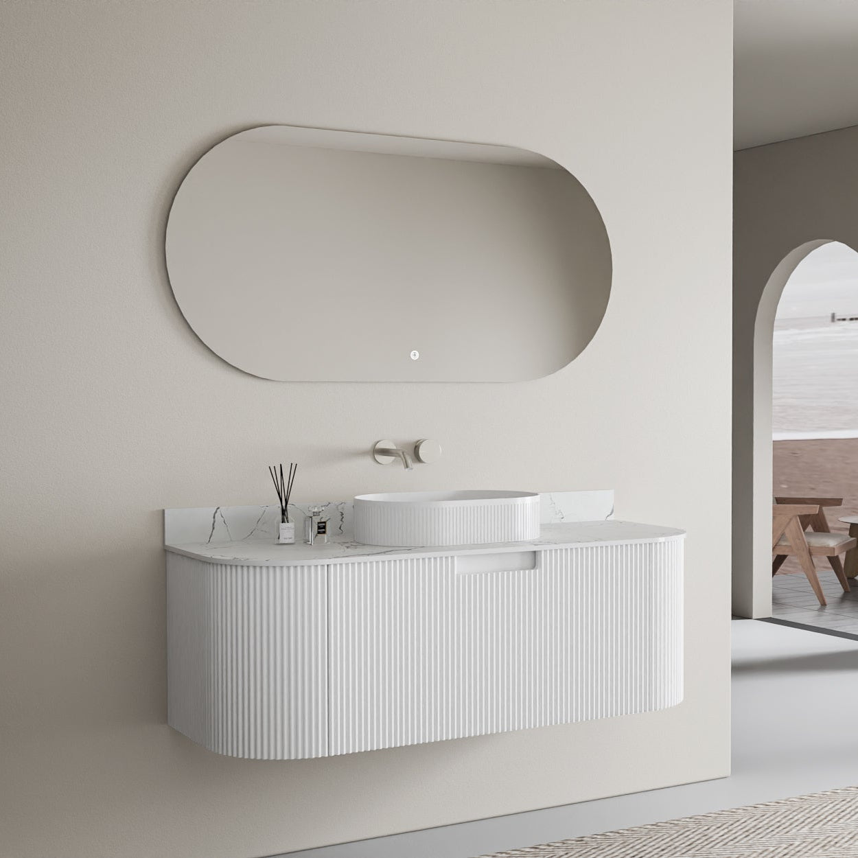 36'' / 48'' Shiraz Floating Vanity
