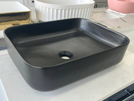 DVS12 Ceramic Vessel Sink Matt Black (Final Sale)